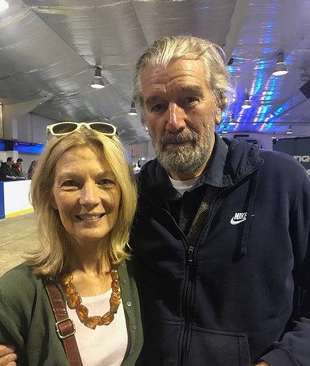 Clive Russell With Author NYT Best Seller Sarah Fraser